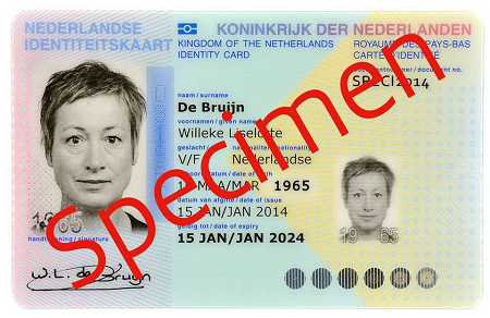 uitglijden Raap Bij wet Identiteitskaart - Gemeente Veldhoven